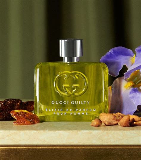 gucci profumo maschile tappo grigio|gucci elixir pour homme.